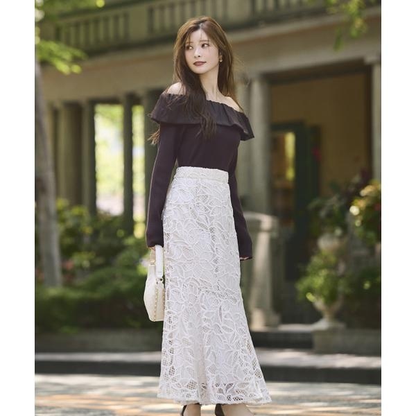 ケミカルレースマーメイドスカート 25AW | プロポーション ボディ