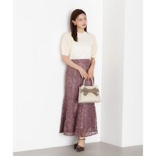 ケミカルレースマーメイドスカート 25AW