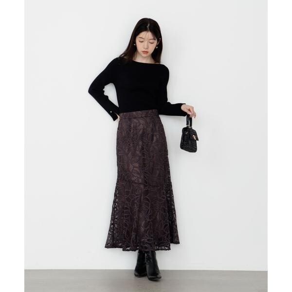 ケミカルレースマーメイドスカート 25AW | プロポーション ボディ