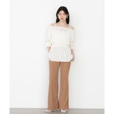 《EDIT COLOGNE》コーデュロイフレアパンツ