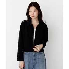 襟付きジップカットジャケット