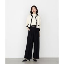 ハイウエストワイドパンツ