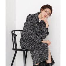 プロポーション ボディドレッシング(PROPORTION BODY DRESSING)のラメツイードブルゾン 25AW