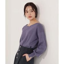 ＜ハンドウォッシャブル＞ハートカット総針ニット 25AW