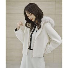 プロポーション ボディドレッシング(PROPORTION BODY DRESSING)のモッサフードフェイクファーショートコート 25AW