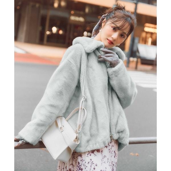 ウーリーフォルムハーフコート | ナチュラルビューティーベーシック