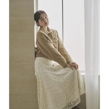 フェイクスエード調ブルゾン 25AW