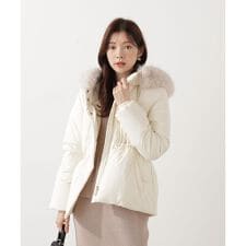 プロポーション ボディドレッシング(PROPORTION BODY DRESSING)のウエストマークショートダウン 25AW