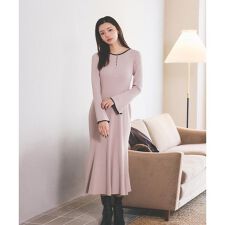 プロポーション ボディドレッシング(PROPORTION BODY DRESSING)のボタンディテール前後2wayワンピース 25AW