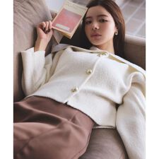 ビッグカラーカーディガン 25AW