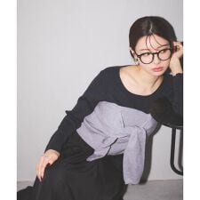 レイヤード風ニット