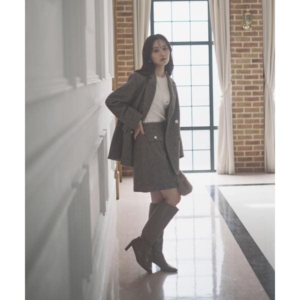 田中みな実さん着用　CELFORD ファンシーツイードスカート 田中みな実さん着用 CELFORD ファンシーツイードスカート - メルカリ