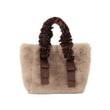 プロポーション ボディドレッシング(PROPORTION BODY DRESSING)のフリルハンドルフェイクファートートバッグ