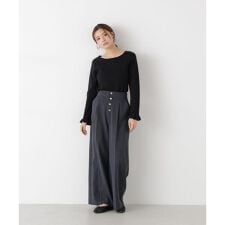 フロント釦2wayワイドパンツ 25AW