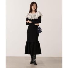 プロポーション ボディドレッシング(PROPORTION BODY DRESSING)の2wayオフショルニットワンピース 25AW