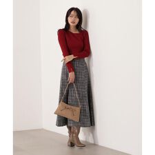 ミックスツイードフレアスカート 25AW