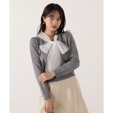 《EDIT COLOGNE》ボウタイ付きニット 25AW