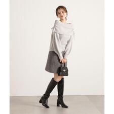 シャギーミニスカート 25AW