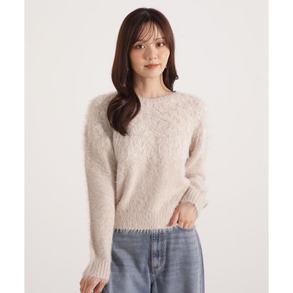 CELFORD セルフォード　フラッフィーニットベスト　ヤーン　シャギー CELFORD（セルフォード）の「フラッフィーニットベスト（ニット