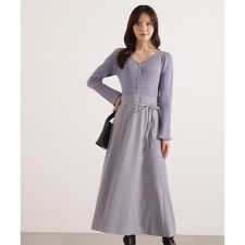 ニットドッキングレディーワンピース 25AW