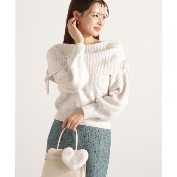 レイヤードキャミ付ニット 25AW | プロポーション ボディドレッシング