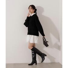 《EDIT COLOGNE》レイヤードミニワンピース