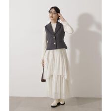 プロポーション ボディドレッシング(PROPORTION BODY DRESSING)のテーラードジレセットアップ