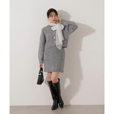 プロポーション ボディドレッシング(PROPORTION BODY DRESSING)の《EDIT COLOGNE》サイドリボンニットSETUP