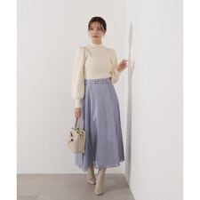 ビット付きシアーメッシュスカート