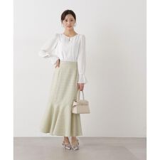 スプリングツイードマーメイドスカート