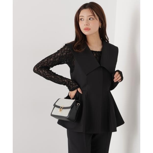 タキシードカラージャケット/結婚式/パーティー/七五三/オフィス/お