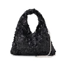 スパンコールトライアングルバッグ