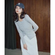 〈a／mie〉ホルターネックカット SETUP　26SS