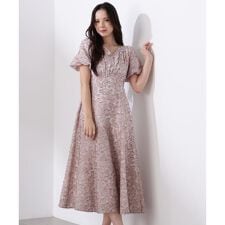 ＜L＞シアージャガードレディワンピース　26SS