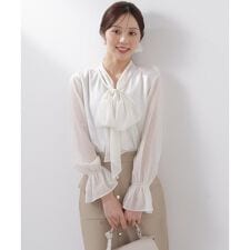 ビッグリボンブラウス　26SS