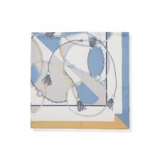 チェーンループ柄スカーフ