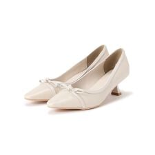 リボンパンプス