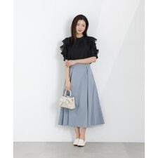 サイドベルトフレアスカート　26SS