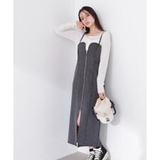 〈a／mie〉デニムジャンスカ　26SS