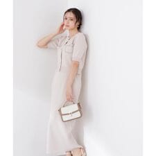 〈a／mie〉ステッチニットSETUP　26SS