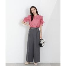 チェーン付きワイドパンツ　26SS