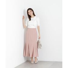 ＜ウォッシャブル＞ハイウエストマーメイドスカート　26SS