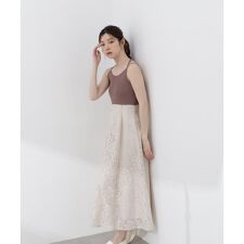 ニットドッキングレースワンピース 26SS