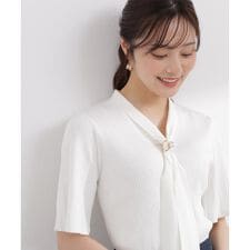 3wayタイ付きニット