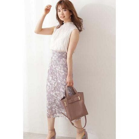 フラワーレースタイトスカート | プロポーション ボディドレッシング  