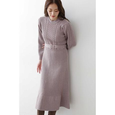 モチケーブルニットワンピース ジル バイ ジルスチュアート Jill By Jill Stuart ファッション通販 マルイウェブチャネル Ca000 036 18 01