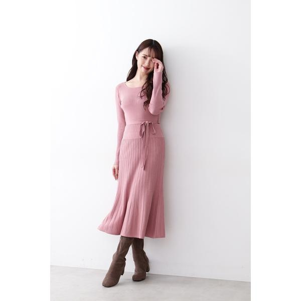 レディース JILL by JILLSTUART｜◇スカシマーメイドニットワンピース