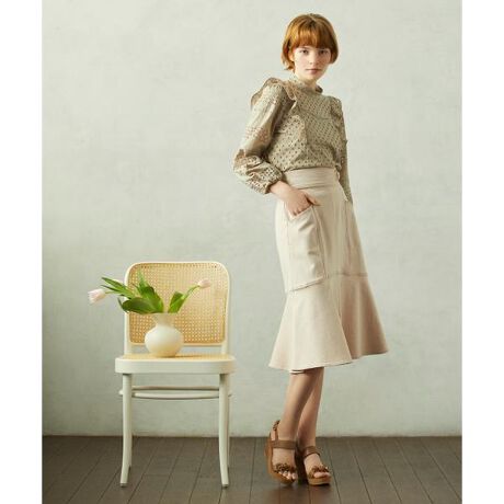 コットンレースフリルブラウス ジル バイ ジルスチュアート Jill By Jill Stuart ファッション通販 マルイウェブチャネル Ca001 076 73 01