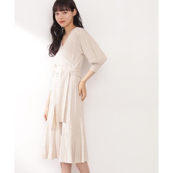 JILL by JILLSTUART》ベルトディテールニットワンピース¥14300