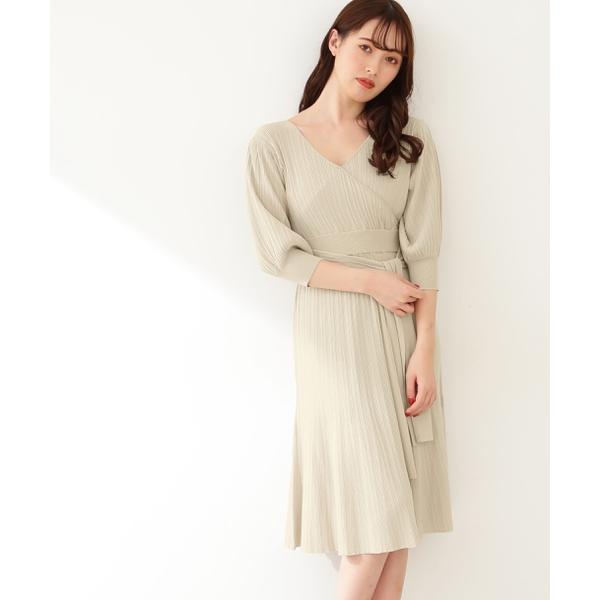 JILL by JILLSTUART》ベルトディテールニットワンピース¥14300